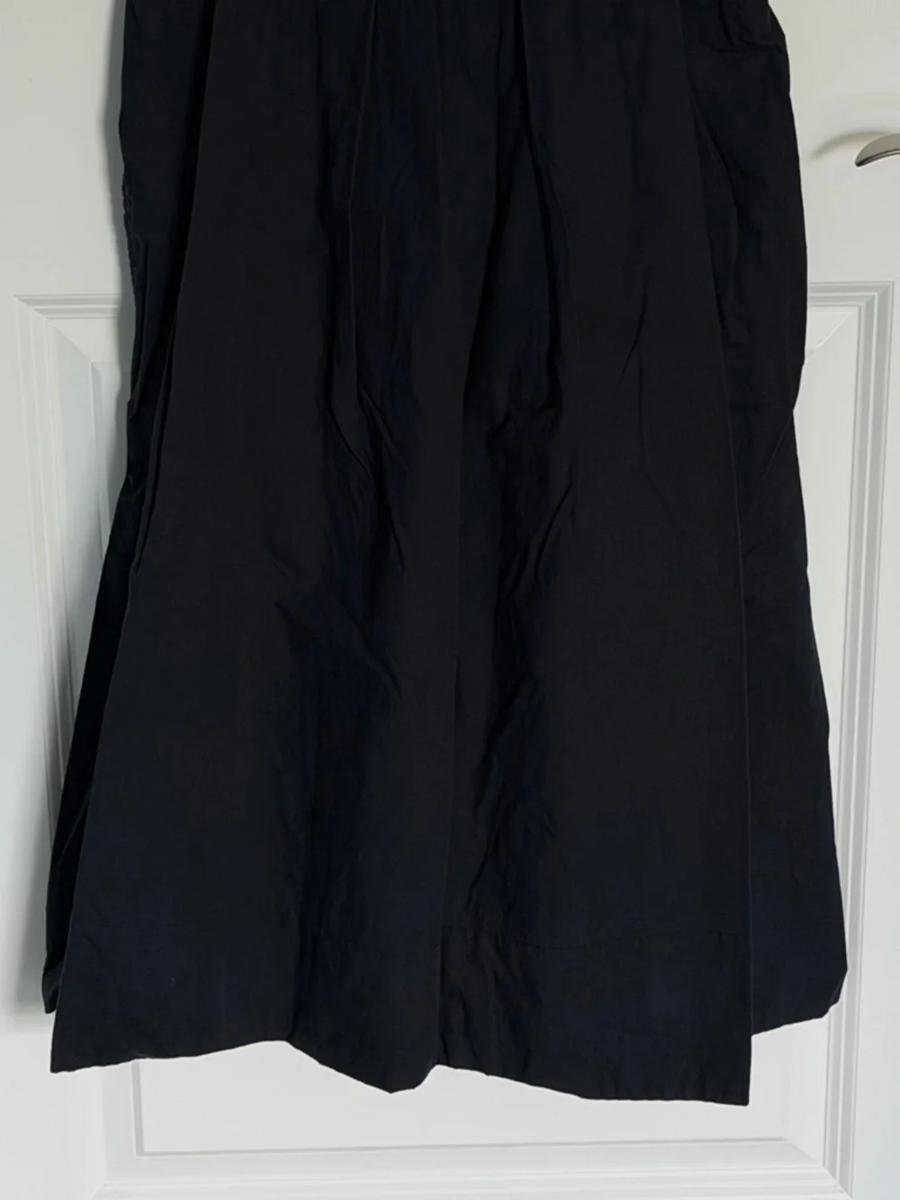 Madewell Black Midi Dress with Side Cutout - Picture 4 of 10